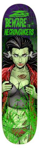 Beware The Necro Skateboard Deck