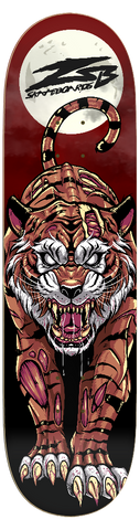 TIGER BEGINS Skateboard Deck