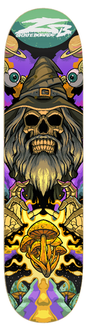 Wizards Trip Skateboard Deck